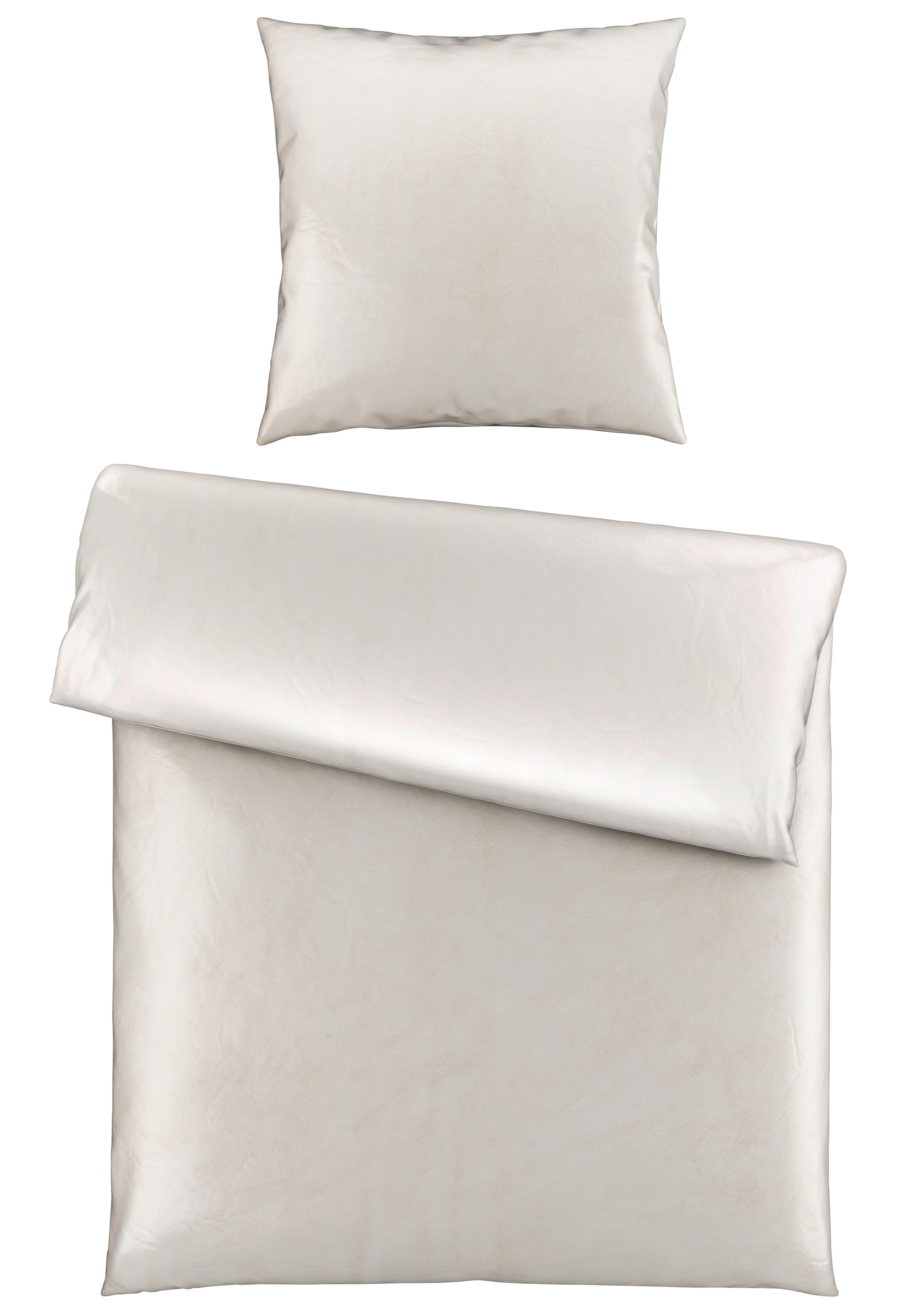 POŚCIEL YUKI - szary, Konventionell, tworzywo sztuczne (135/200cm) - Novel