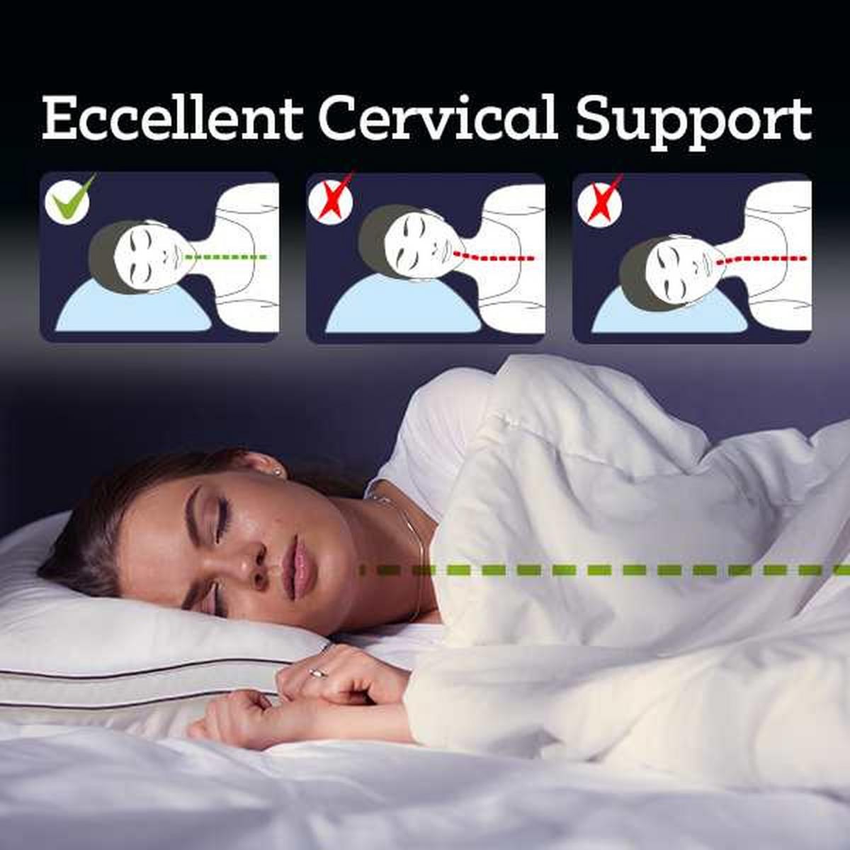 Jastuk Cushie Dual Hybrid 60x80cm - Basics, tekstil (60/80cm)