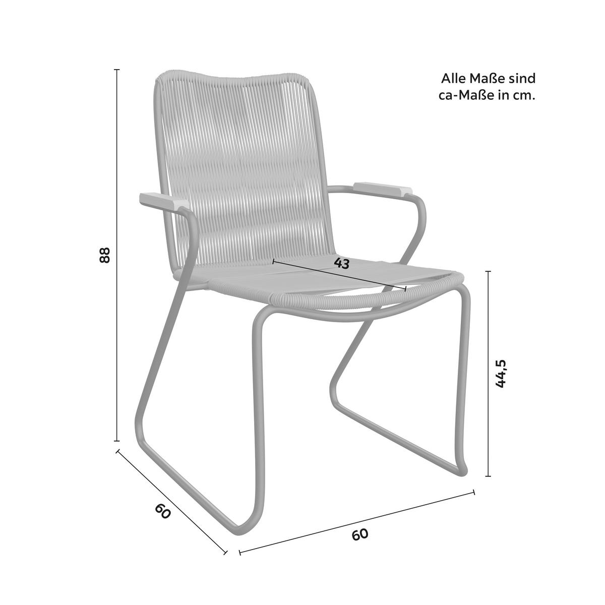 Kerti Étkezőgarnitúra Helen - fekete/tíkfa színű, Modern, műanyag/textil (330/198/88cm) - Bessagi Garden