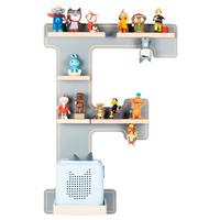 ÉTAGÈRE POUR ENFANTS BOARTI - gris, Modern, matériau de bois (38/54/19cm) - MID.YOU