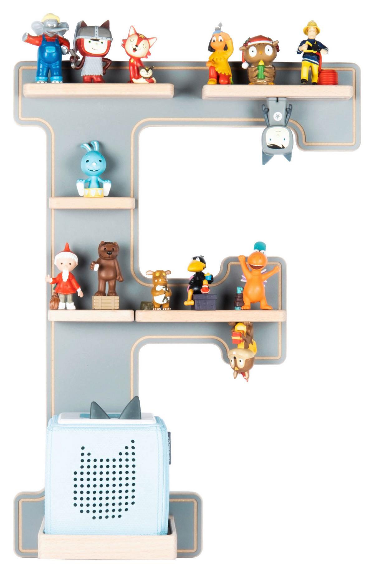 ÉTAGÈRE POUR ENFANTS BOARTI - gris, Modern, matériau de bois (38/54/19cm) - MID.YOU