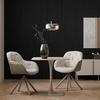 CAFÉBORD TONY - beige, Modern, metall/keramik (80/76/80cm) - Mömax