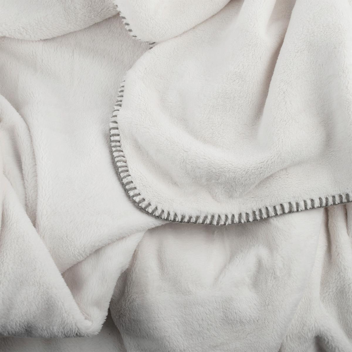 KOC SOFTY - biały, Basics, tkanina (140/190cm) - Zoeppritz