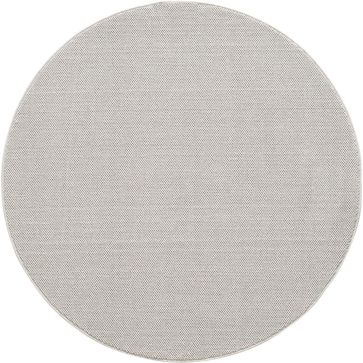 Webteppich Loom Creme Ø ca. 200cm - Creme, Basics, Textil (200cm) - Ayyildiz 