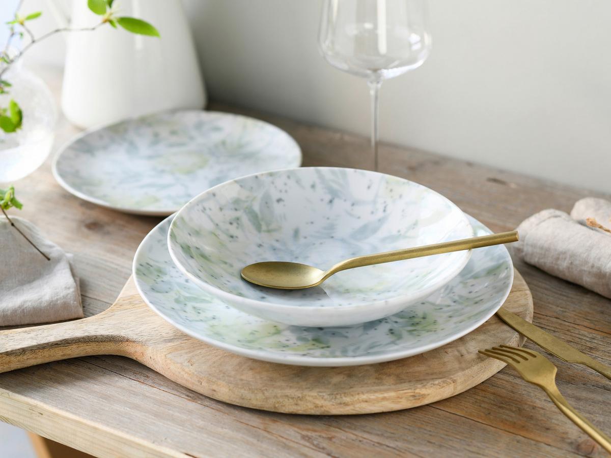 Jedilni Servis Home Tropical, 12-Delni - večbarvno, Basics, keramika - Creatable