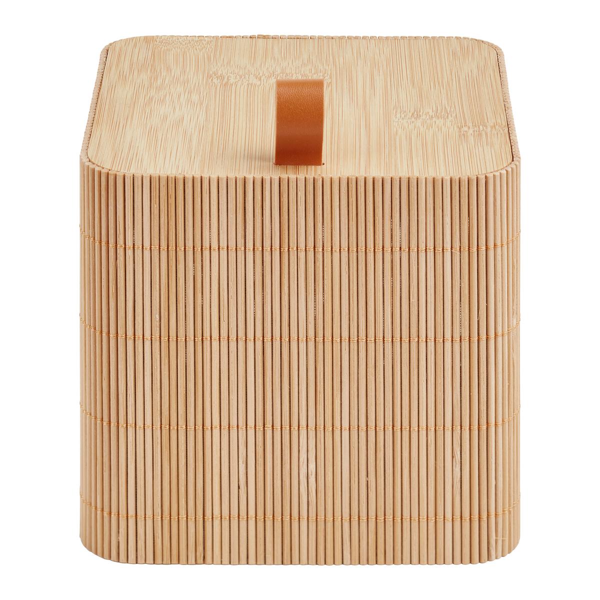 Dekorativna Škatla Tom - naravne barve, Konvencionalno, les (15/13/15cm) - Modern Living