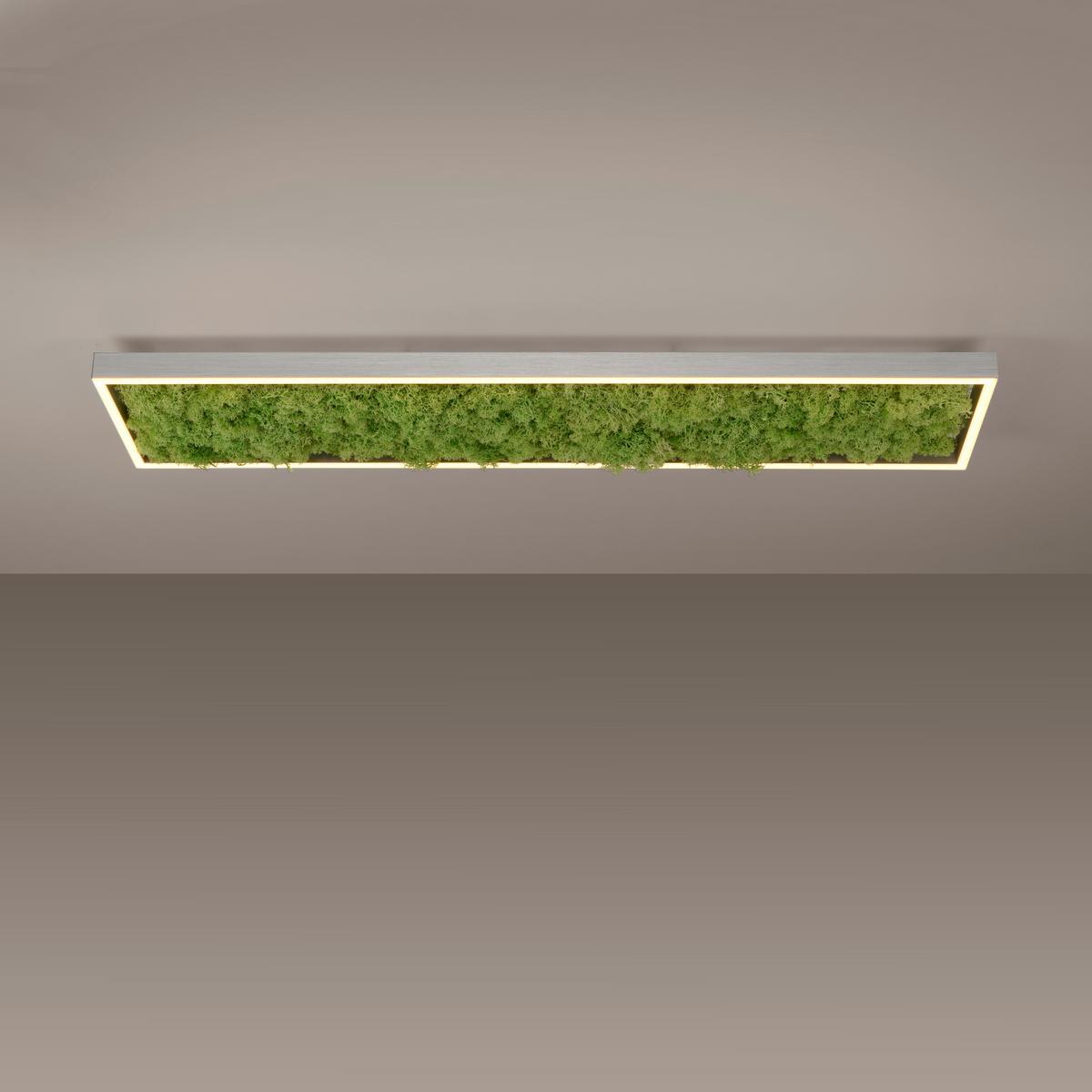 LAMPA SUFITOWA LED 15623-66 KNUT - Natur, tworzywo sztuczne/materiały naturalne (100/25/5,6cm)