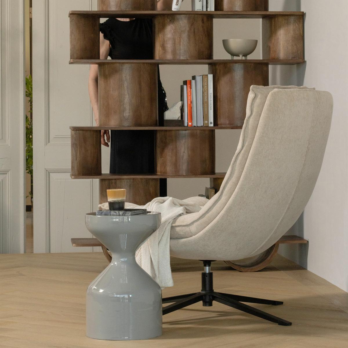 Regal Sinne Dunkelbraun - Dunkelbraun, Design, Holz (130/180/35cm) - Livetastic