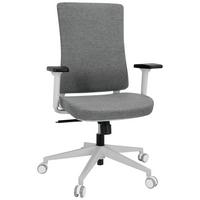 Pisarniški Stol Comfio Wp, Siva - siva, Basics, umetna masa/tekstil (66/104/58cm) - MID.YOU