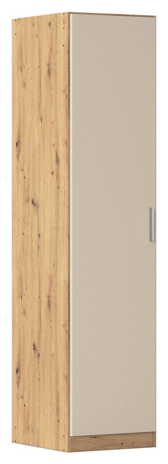 Ormar S Klasičnim Vratima Celle Mat - hrast Artisan/boje šampanjca, Trend, drvni materijal/plastika (47/197/54cm)