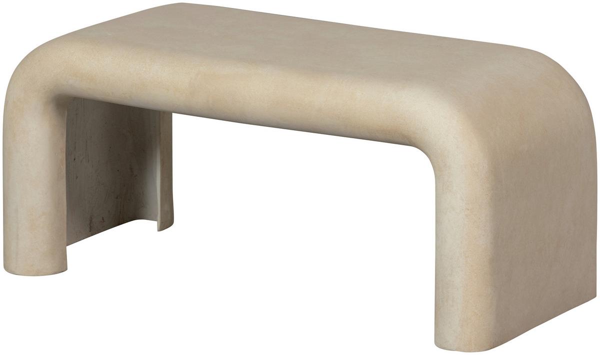 Couchtischset Stani 2er-Set Naturfarben - Naturfarben, Design, Keramik (92/40/42cm) - Livetastic