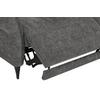 2-SITS SOFFA CAPE TOWN - mörkgrå/svart, Modern, metall/trä (200/98/93cm) - Mömax
