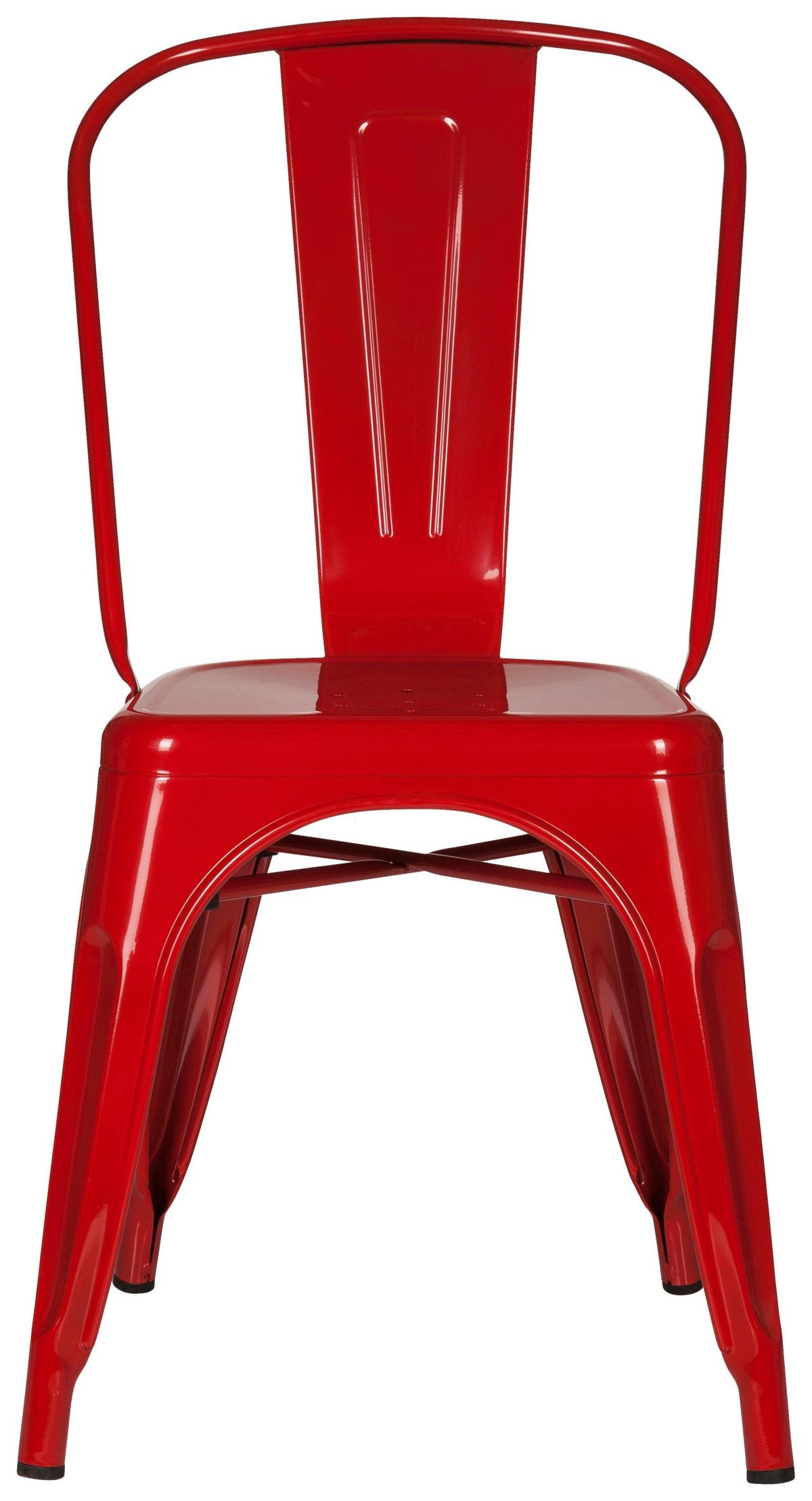 Stol Vantaggio Comfort, Rdeča - rdeča, Basics, kovina (44/84/54cm) - MID.YOU