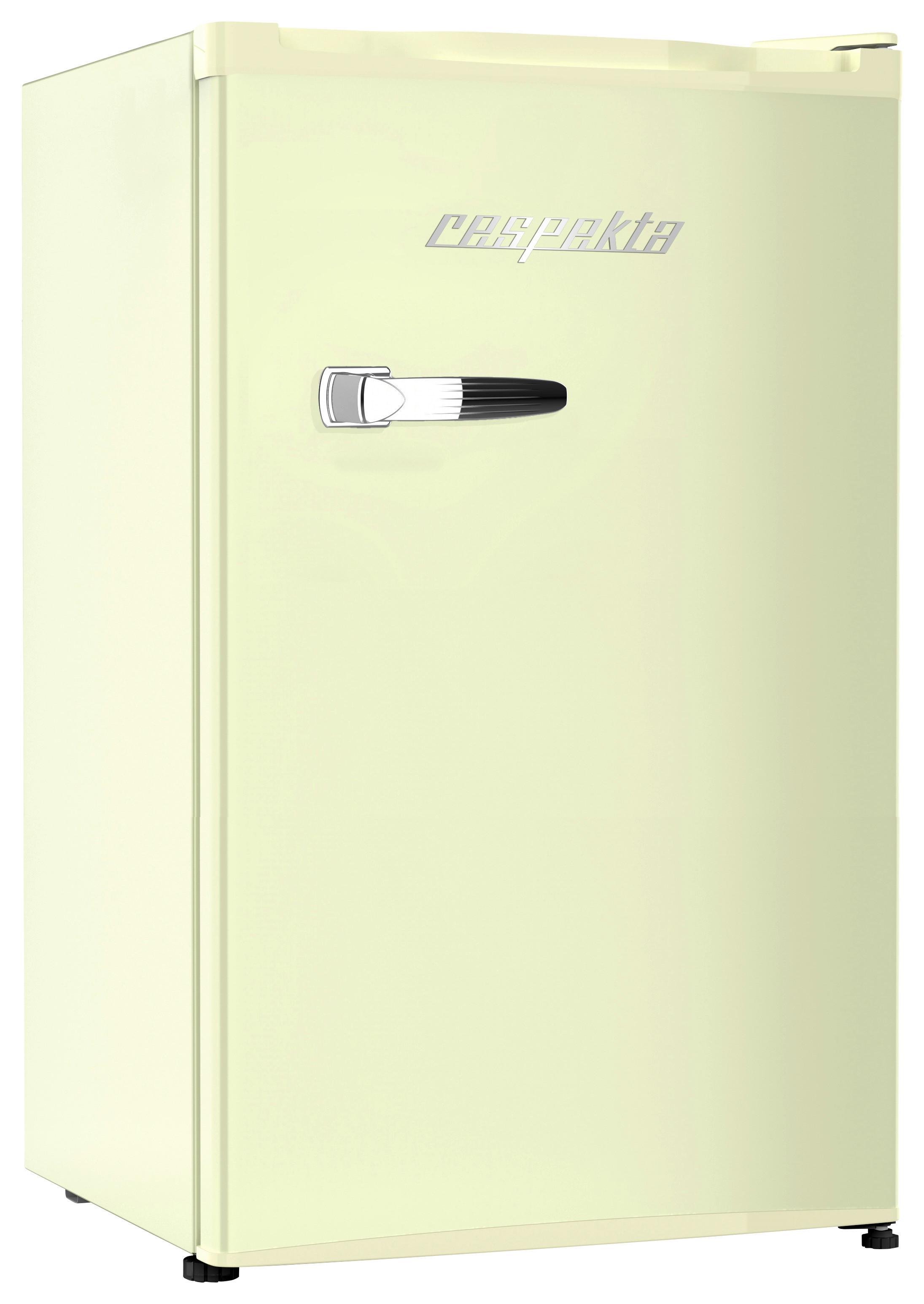 Kühlschrank Respekta Ricco KG83C-52 Creme - Creme, Basics, Glas/Kunststoff (47,4/83,1/44,7cm) - Respekta