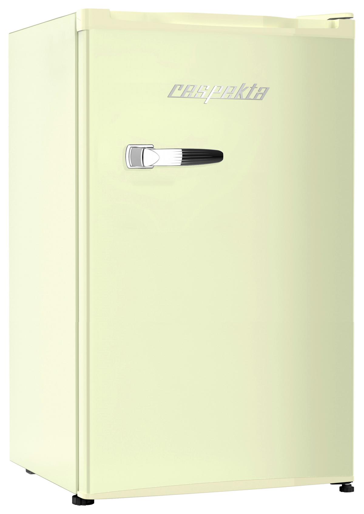 Kühlschrank Respekta Ricco KG83C-52 Creme - Creme, Basics, Glas/Kunststoff (47,4/83,1/44,7cm) - Respekta