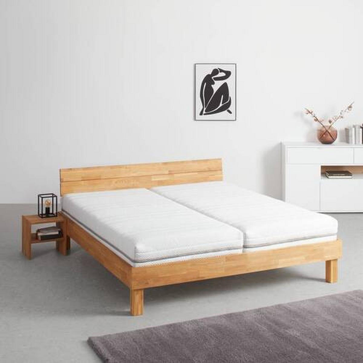 Taschenfederkernmatratze XXL-Feel ca. 140x200cm - Weiss, Textil (140/200cm) - Premium Living