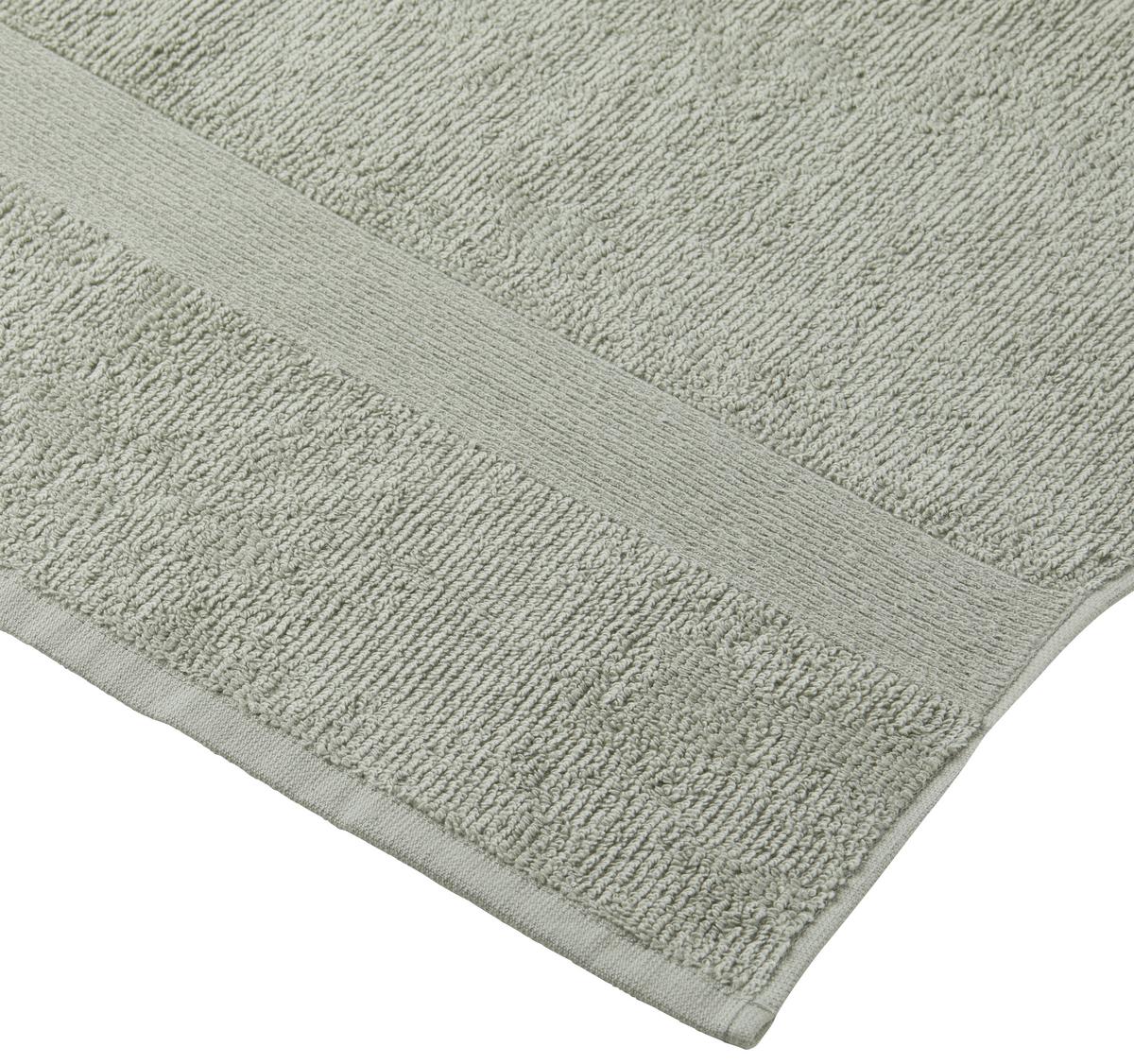 RĘCZNIK PRYSZNICOWY BIO - HANNA - oliwkowa zieleń, Natur, tkanina (70/140cm) - ecoTree