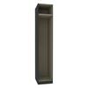 GARDEROBSSTOMME UNIT -BASED- - antracit, Modern, trämaterial (45,6/242,2/56,5cm) - Based