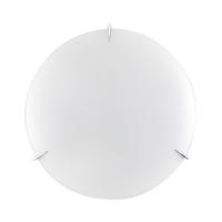 Mennyezeti Lámpa 1005/plm - fehér, Konventionell, üveg/fém (40/40/9cm)