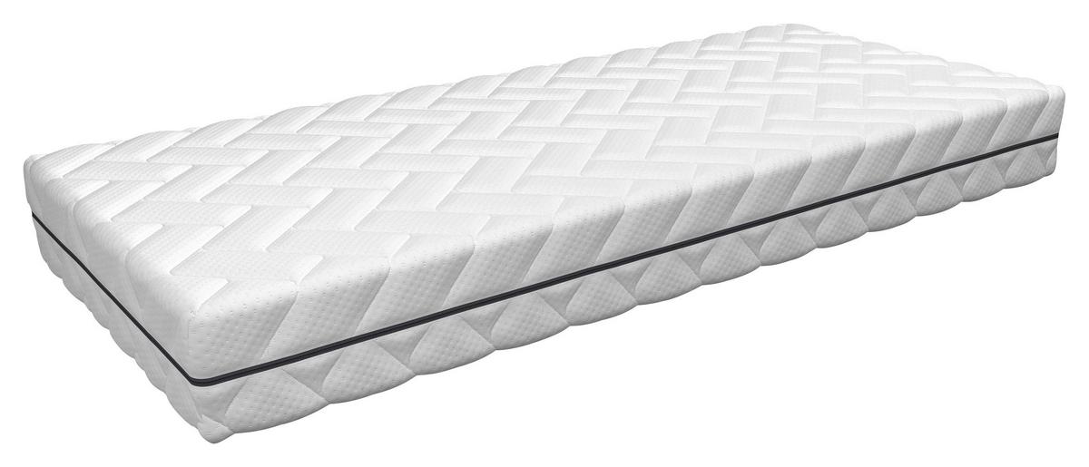 Ležišče Iz Udobne Pene Cool Flow - bela, tekstil (90/200cm) - Premium Living