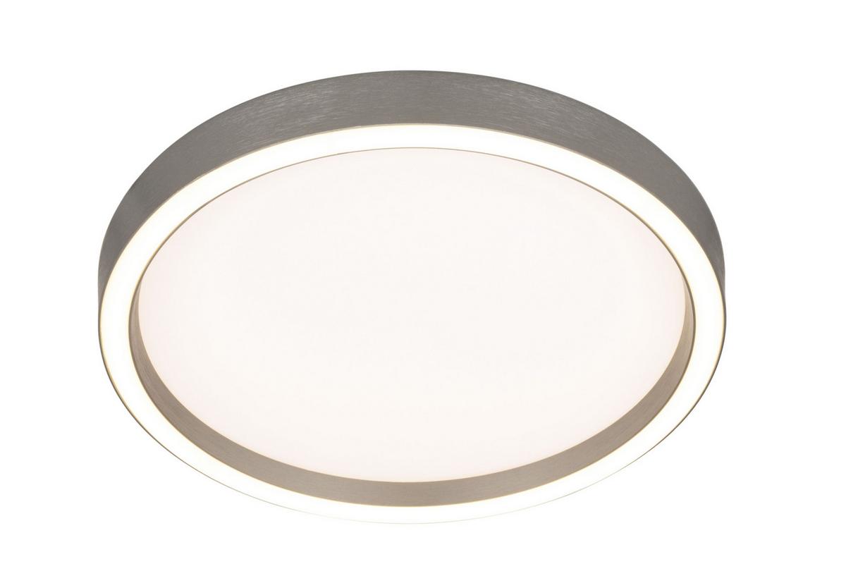 LAMPA SUFITOWA LED PHOENIX - kolor aluminiowy, Basics, metal (30,5/5,5cm) - Novel