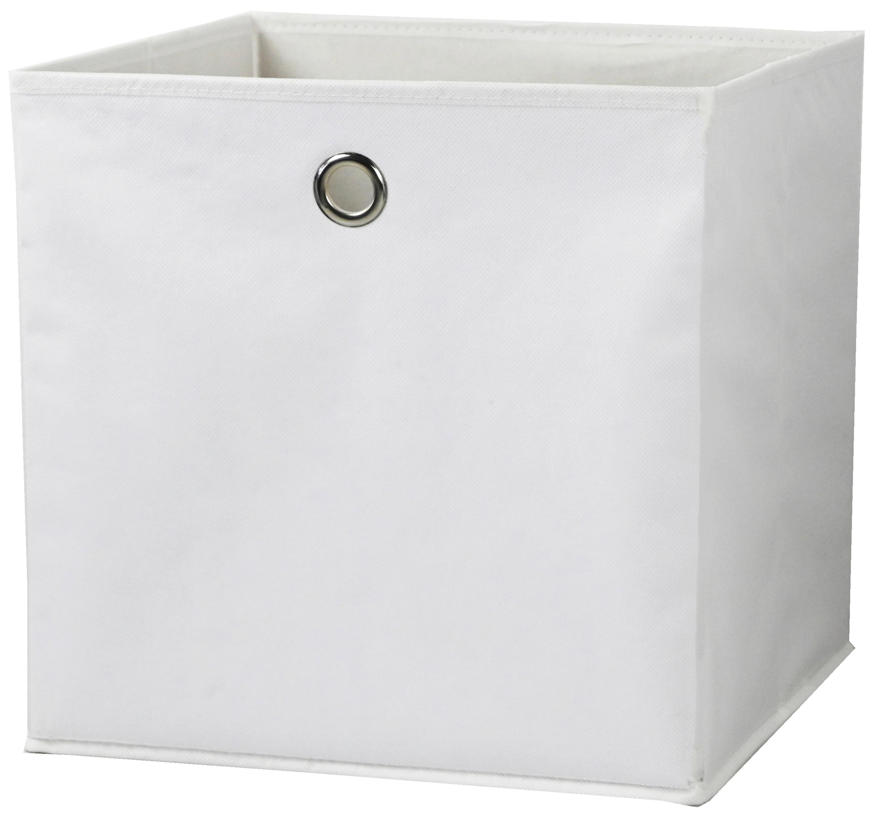 Cutie pliabilă Fibi -BASED- - alb, Konventionell, carton/textil (30/30/30cm) - Best Price