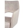 STOL MED ARMSTÖD VALLETTA - svart/cremefärgad, Klassisk, metall/textil (64/85/61cm) - Premium Living