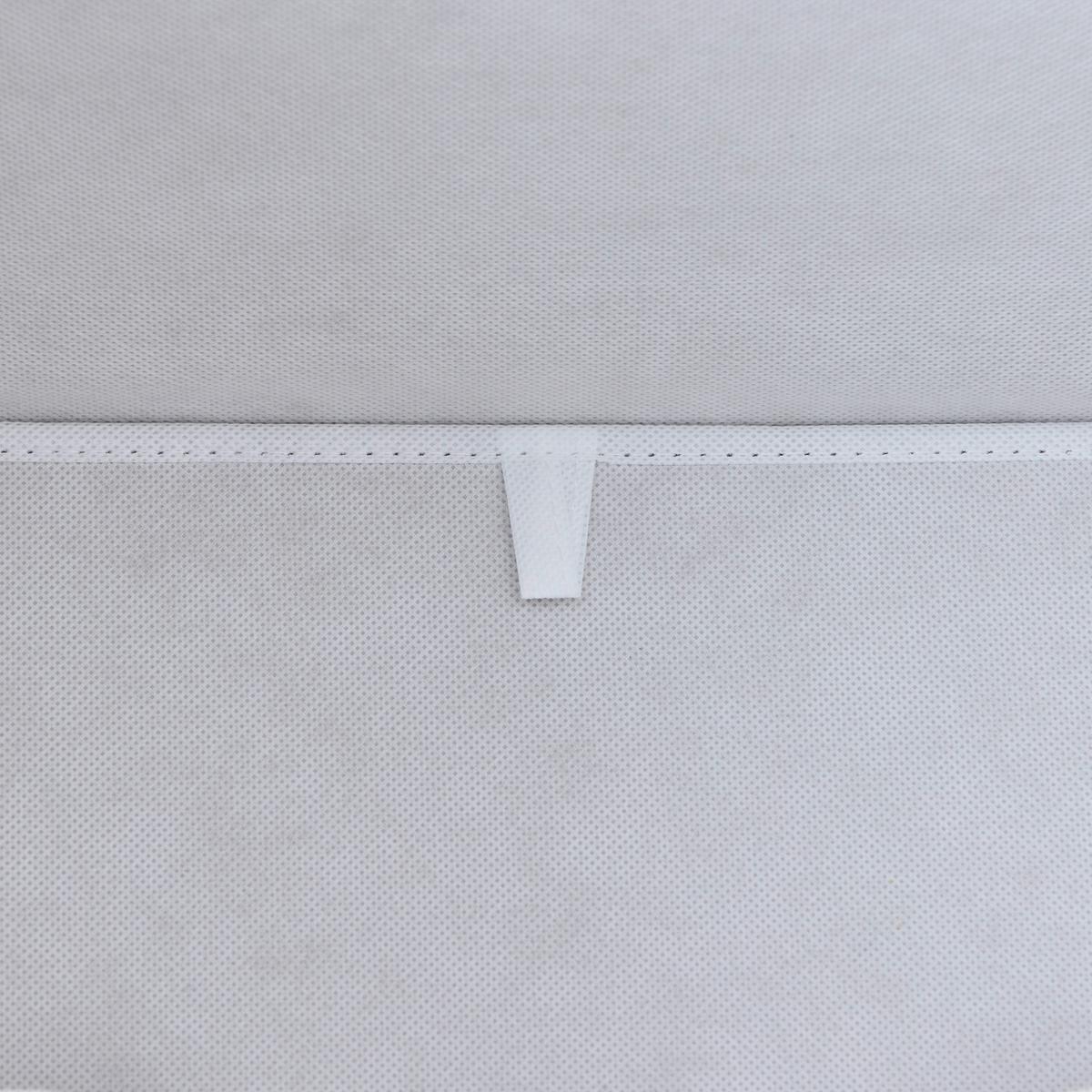 ZLOŽLJIV ZABOJ BETTY - krem barve, Konvencionalno, tekstil/leseni material (33/33/32cm) - Mömax