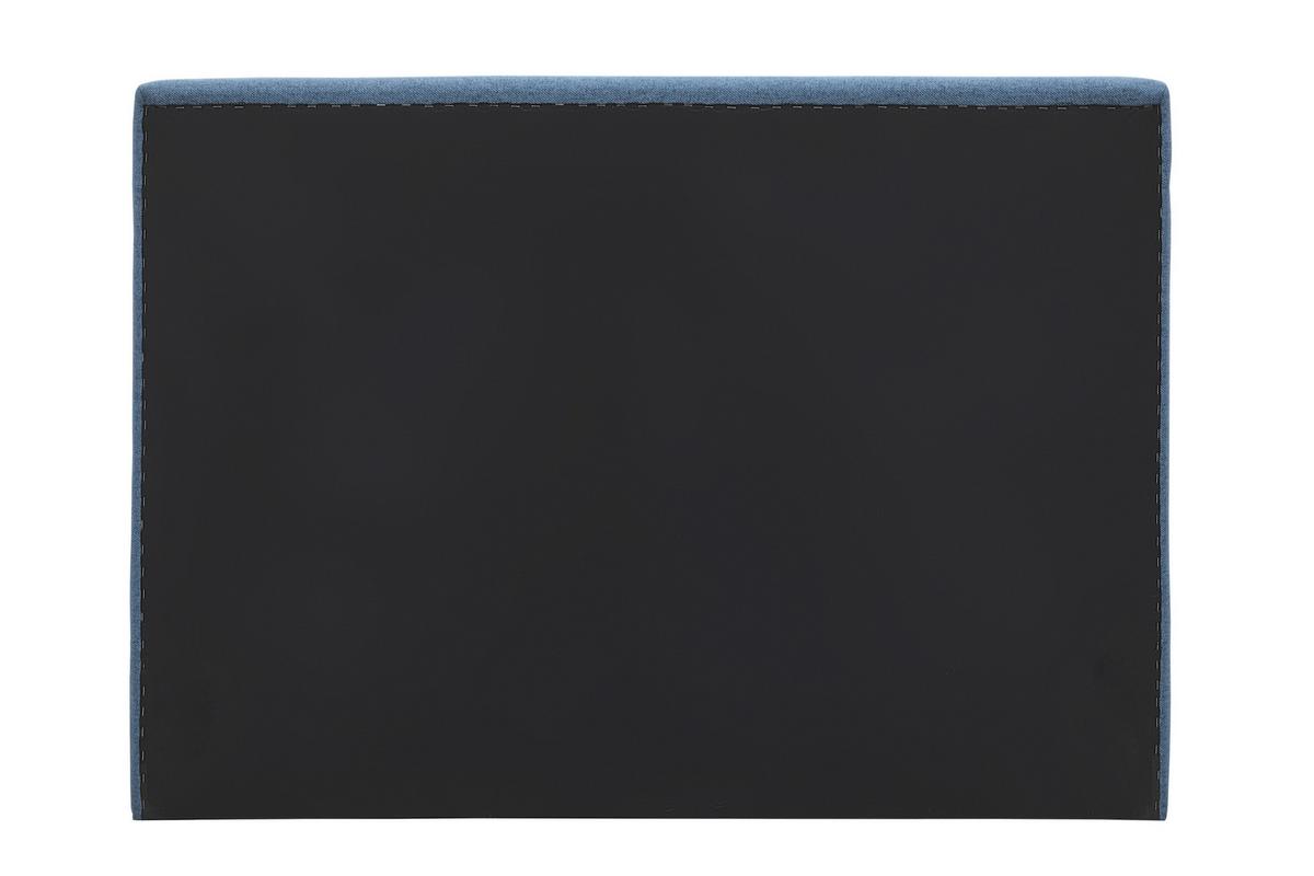 Boxbett Jerry in Blau ca. 140x200cm - Schwarz/Dunkelblau, KONVENTIONELL, Textil (140/200cm) - Mömax
