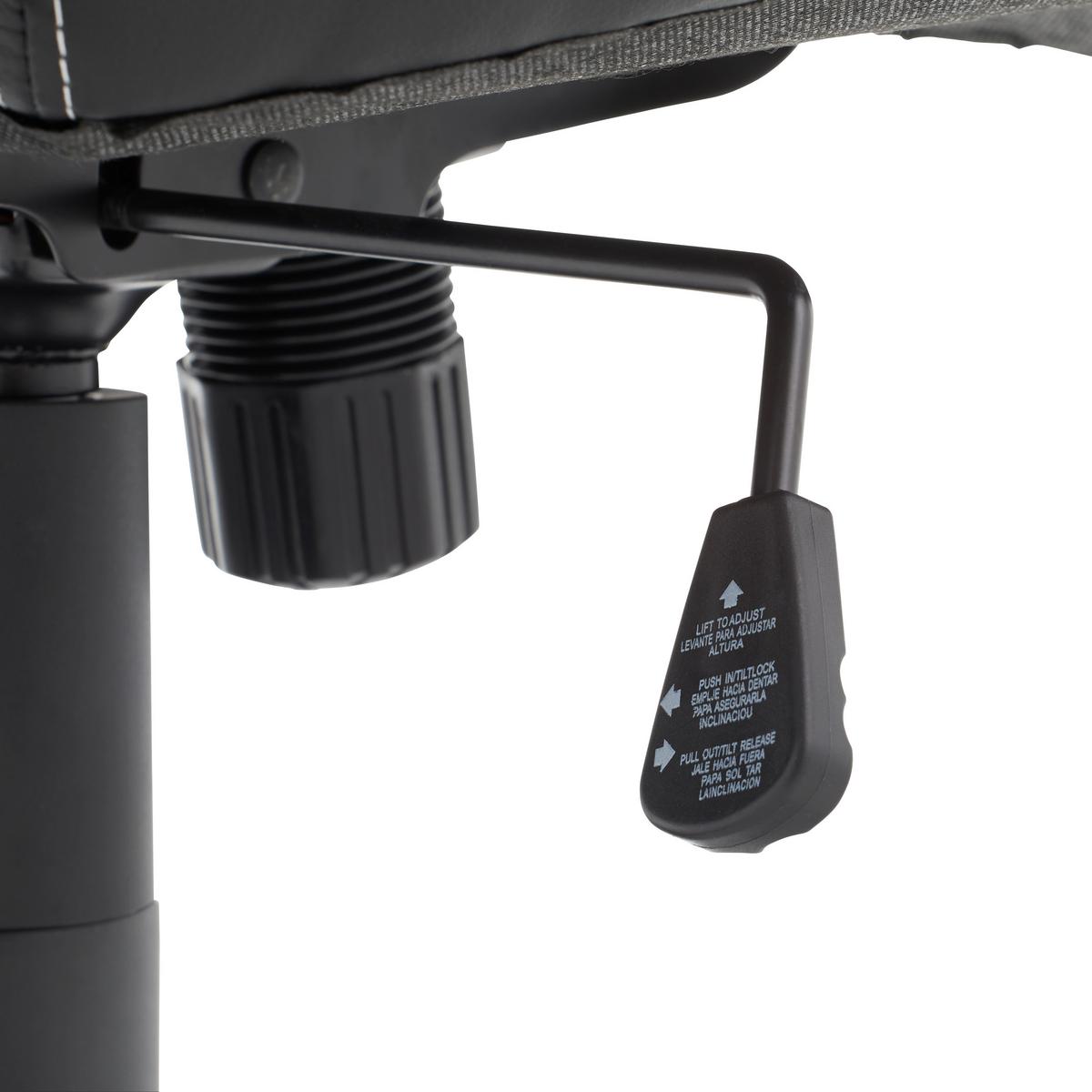 KRZESŁO GAMINGOWE MESUT - zielony/czarny, Design, tworzywo sztuczne/metal (61/110-120/63cm) - Carryhome