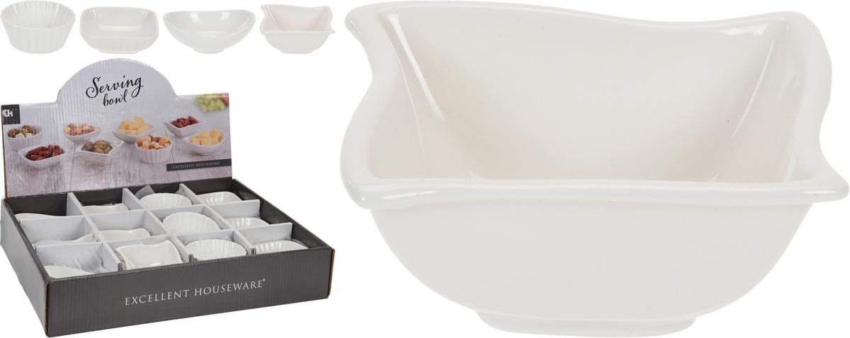 Bol pentru gustări Mariechen - alb, Konventionell, ceramică (7,2/3,4cm)