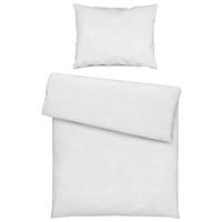 Bettwäsche Corinne Weiß ca. 140x200cm - Weiß, ROMANTIK / LANDHAUS, Textil (140/200cm) - Mömax