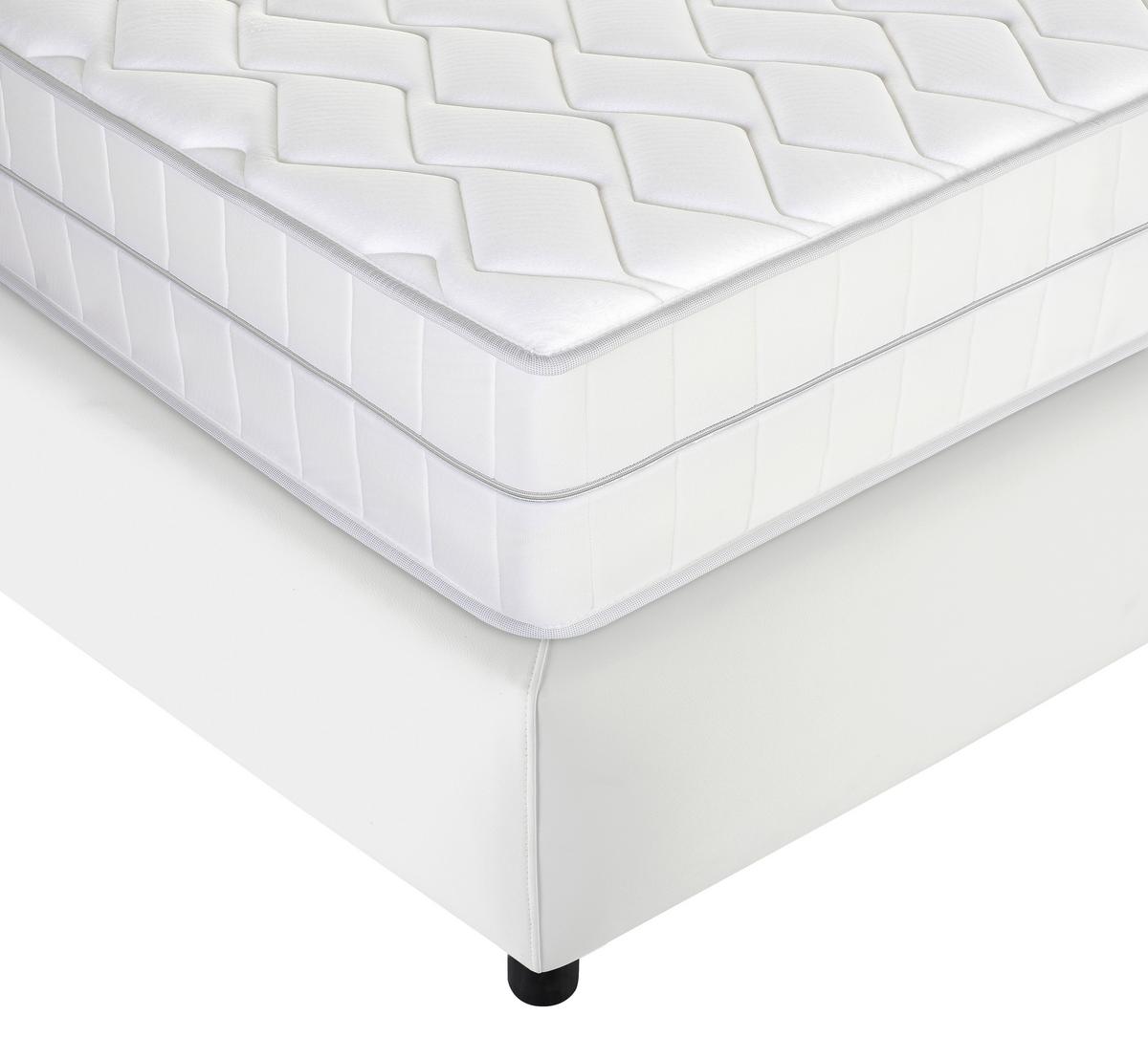 Kaltschaummatratze Dream Deluxe ca. 140x200 cm - Weiß, Basics, Textil (140/200cm) - P & B