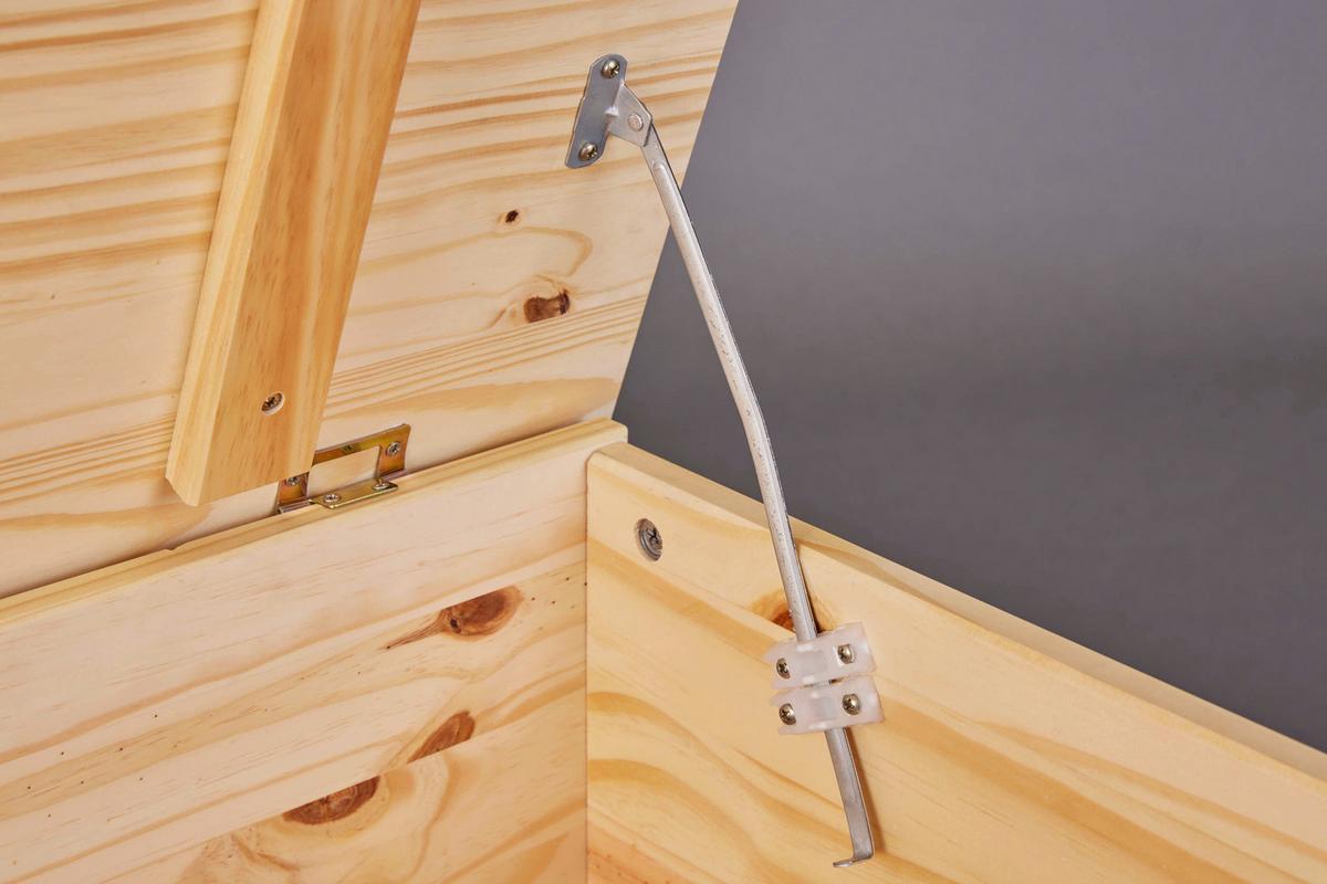 Truhe Emel Kiefer - Naturfarben, Basics, Holz (89/53/47cm) - MID.YOU