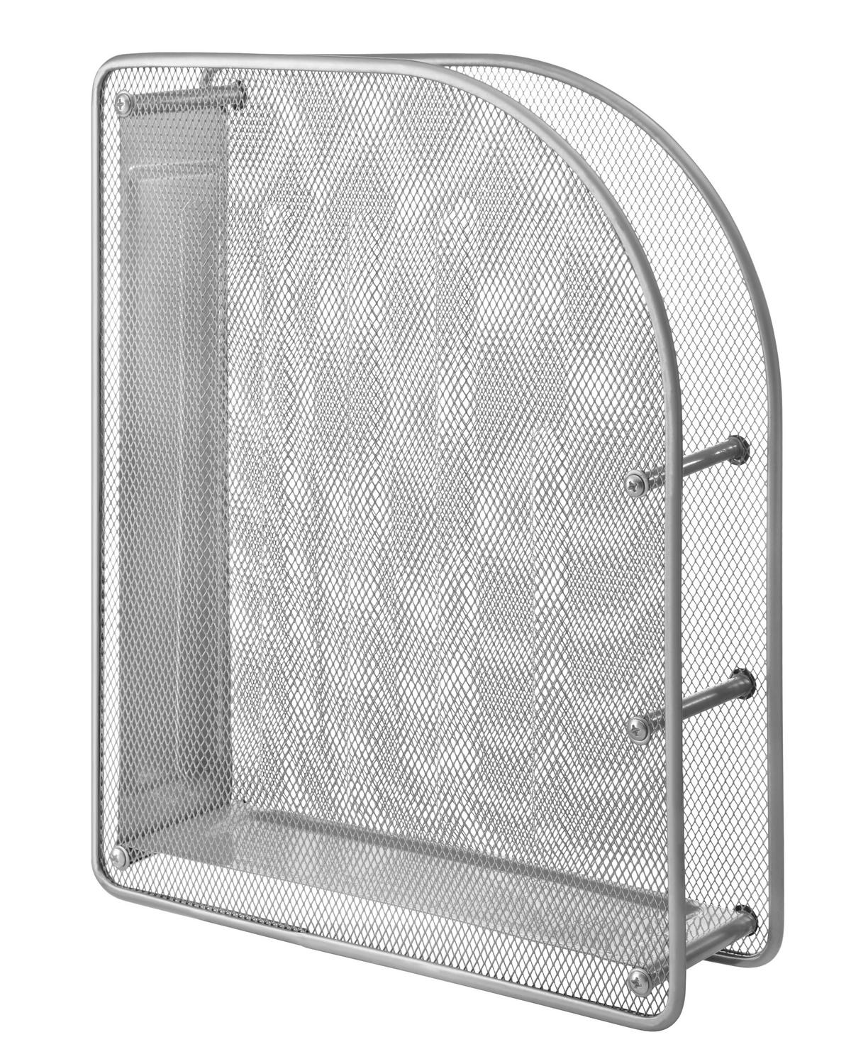 Zeitschriftenordner Mesh in Silberfarben - Silberfarben, Metall (35/27,8/8cm) - Mömax