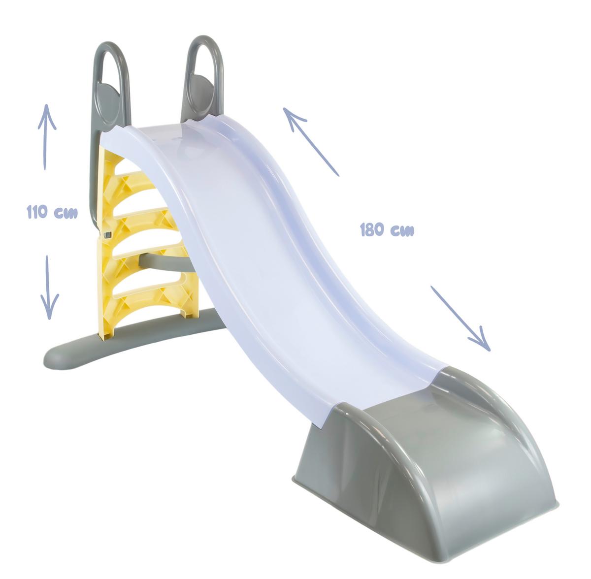 Kinderrutsche Large Slide Hellblau - Hellblau, KONVENTIONELL, Kunststoff (84,5/110/182cm)