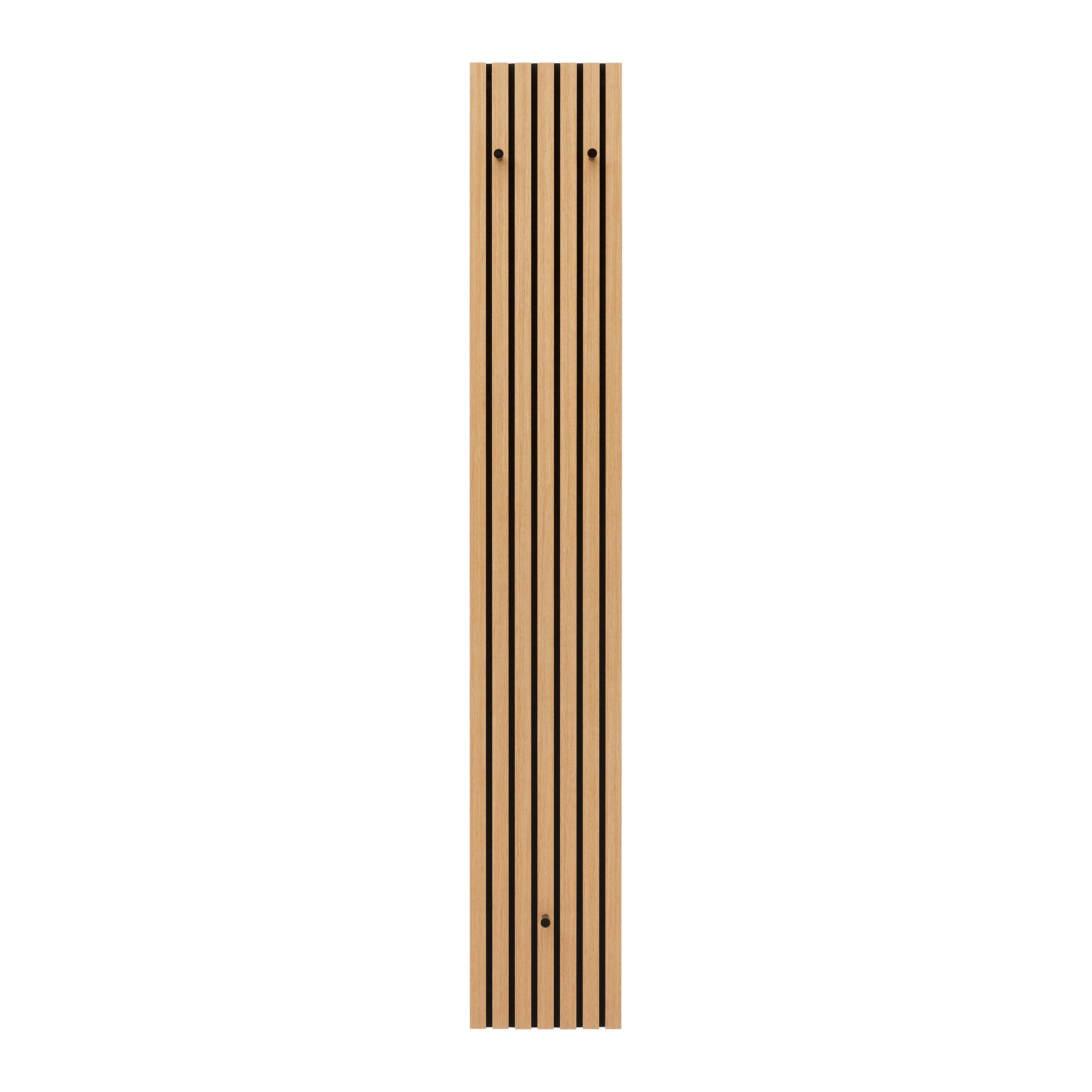 HALLPANEL GRACE -SB- - ekfärgad, Modern, metall/trämaterial (25/160/7,5cm) - Mömax