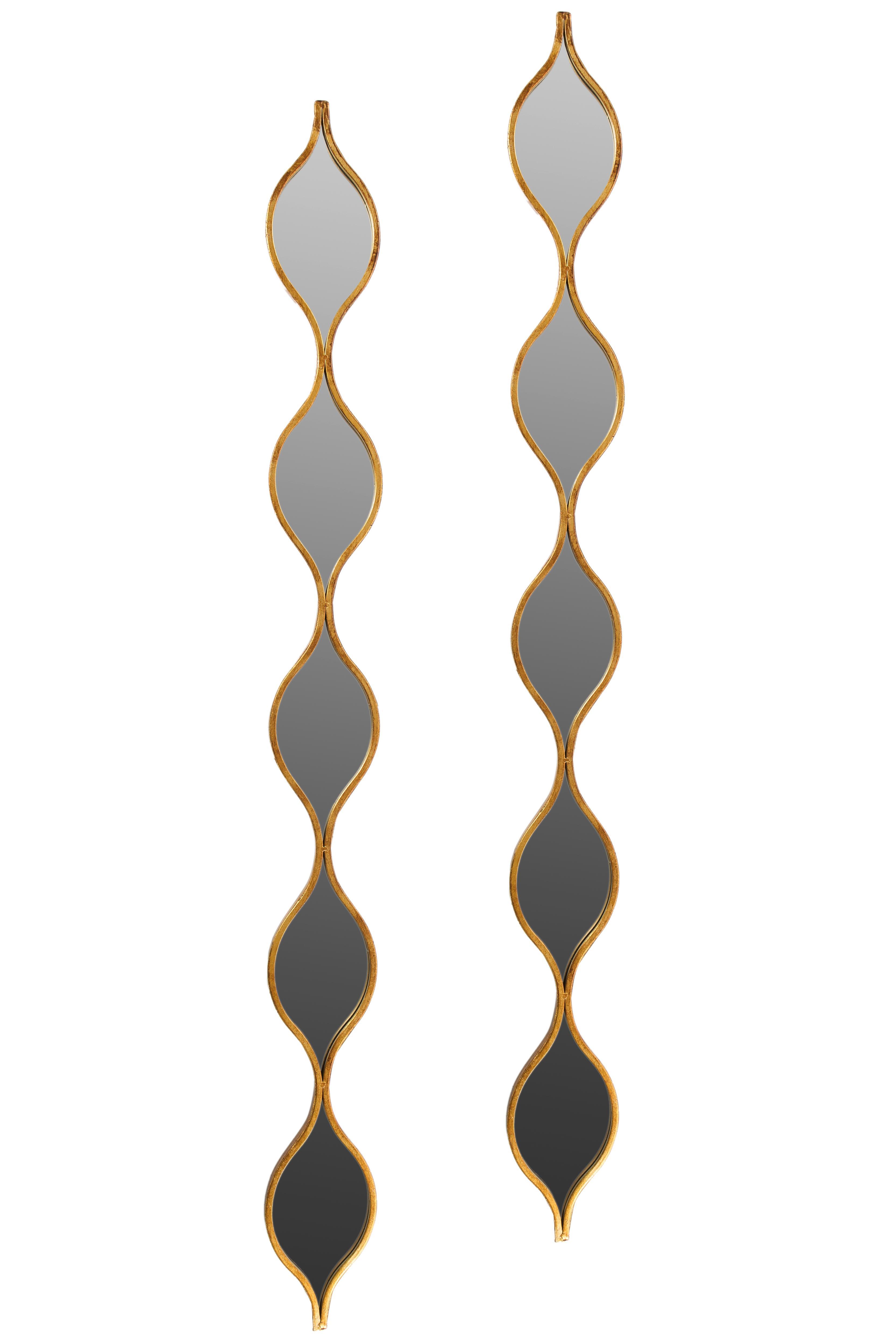 SPIEGELSET 251001- - Goldfarben, LIFESTYLE, Metall (13,5/146/1,7cm)