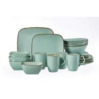 SERWIS OBIADOWO-ŚNIADANIOWY CASA - turkusowy, Basics, ceramika - Ritzenhoff Breker
