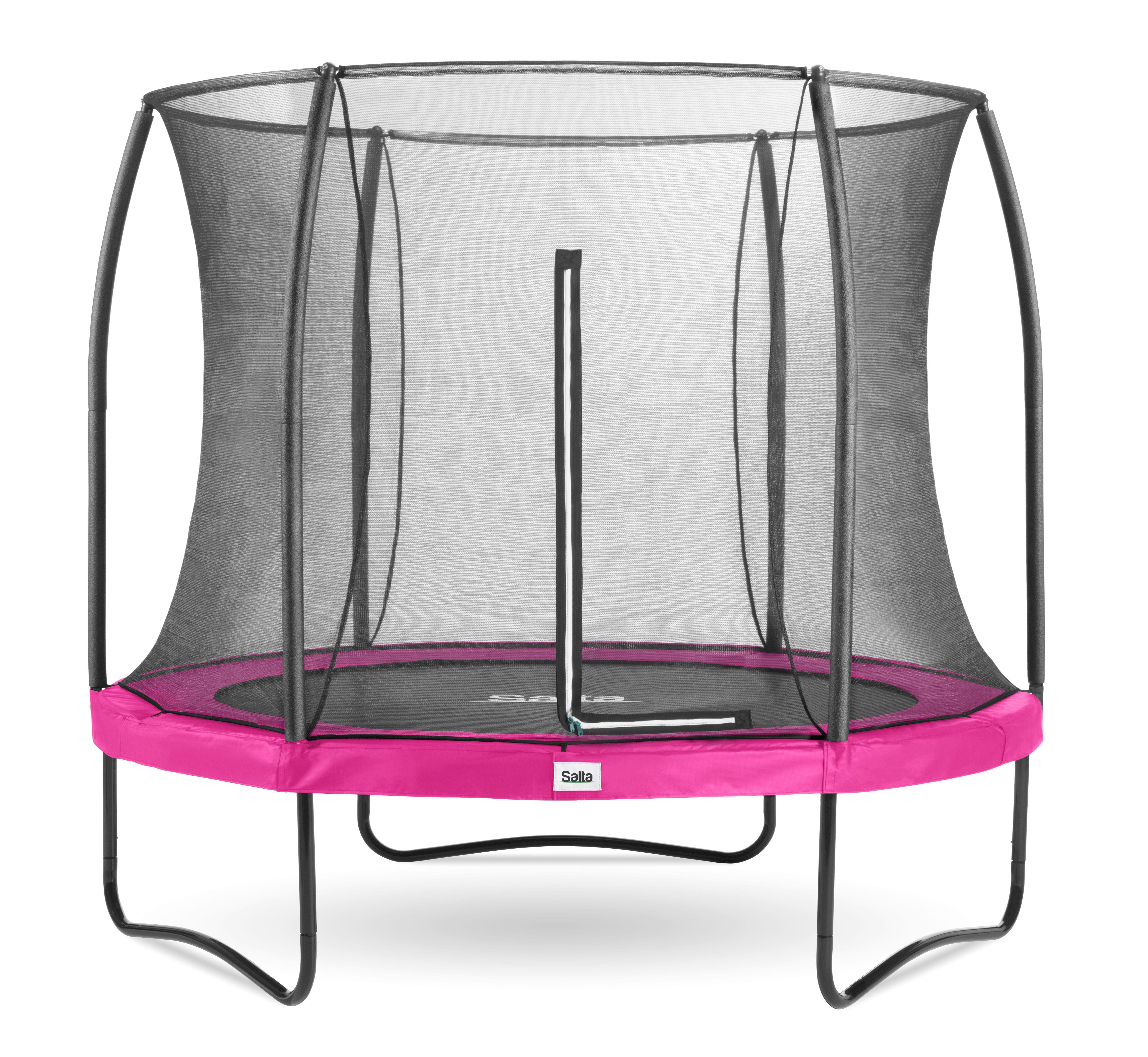 TRAMPOLIN SALTA COMFORT EDITION PINK - Pink, KONVENTIONELL, Kunststoff/Metall (305/255cm) - Salta