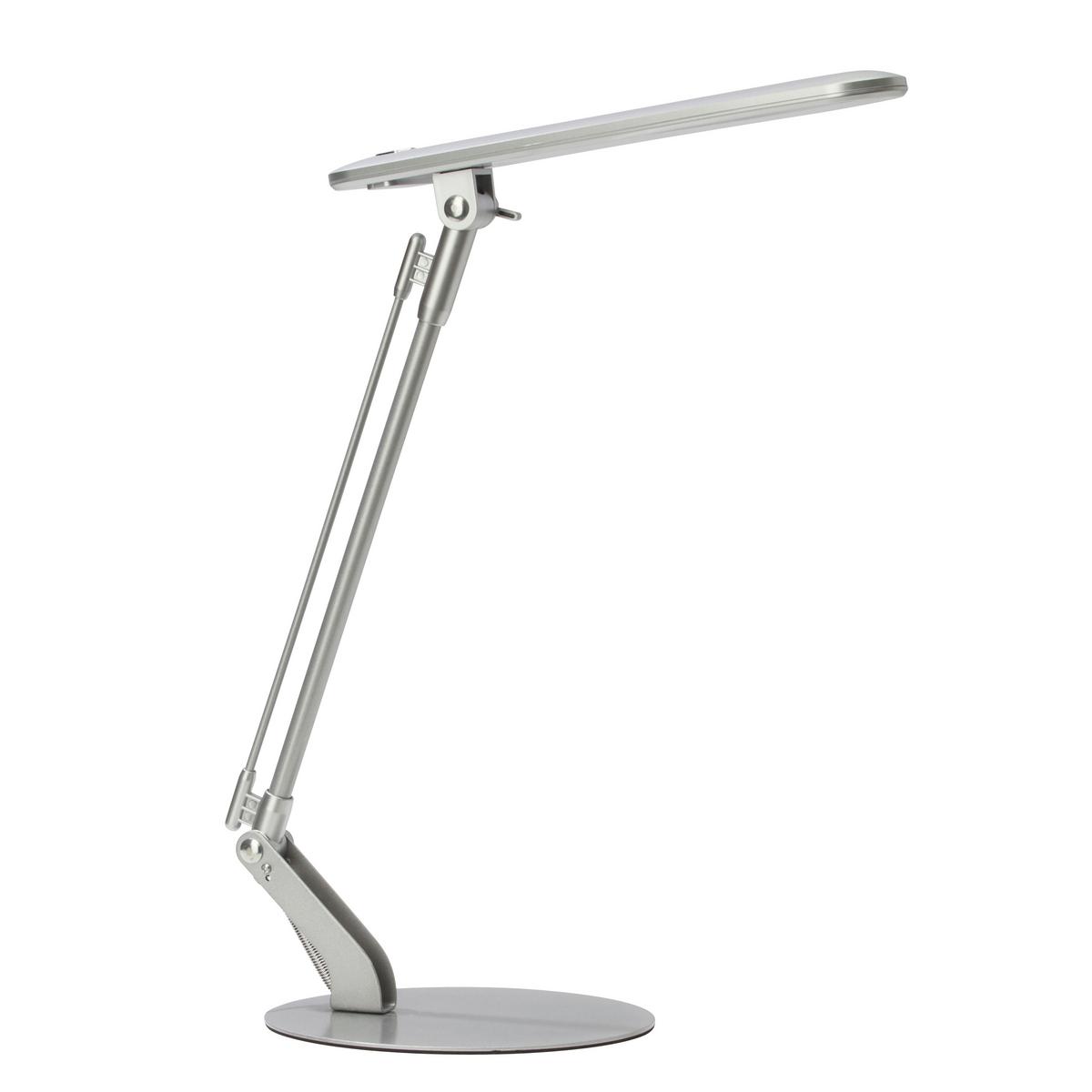 Schreibtischleuchte Brendan Titanfarben max. 5 Watt - Titanfarben, KONVENTIONELL, Metall (46/20/60cm) - Brilliant