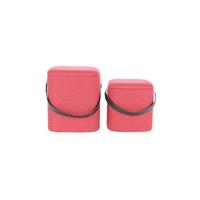 Ülőkeszett Hnm2z - fekete/piros, Basics, műanyag/textil (29,5+35,5cm) - Kayoom