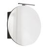 SPEGELSKÅP VENEZIA -EXKLUSIV- - svart, Lifestyle, trämaterial/glas (65/65/25cm) - Mömax