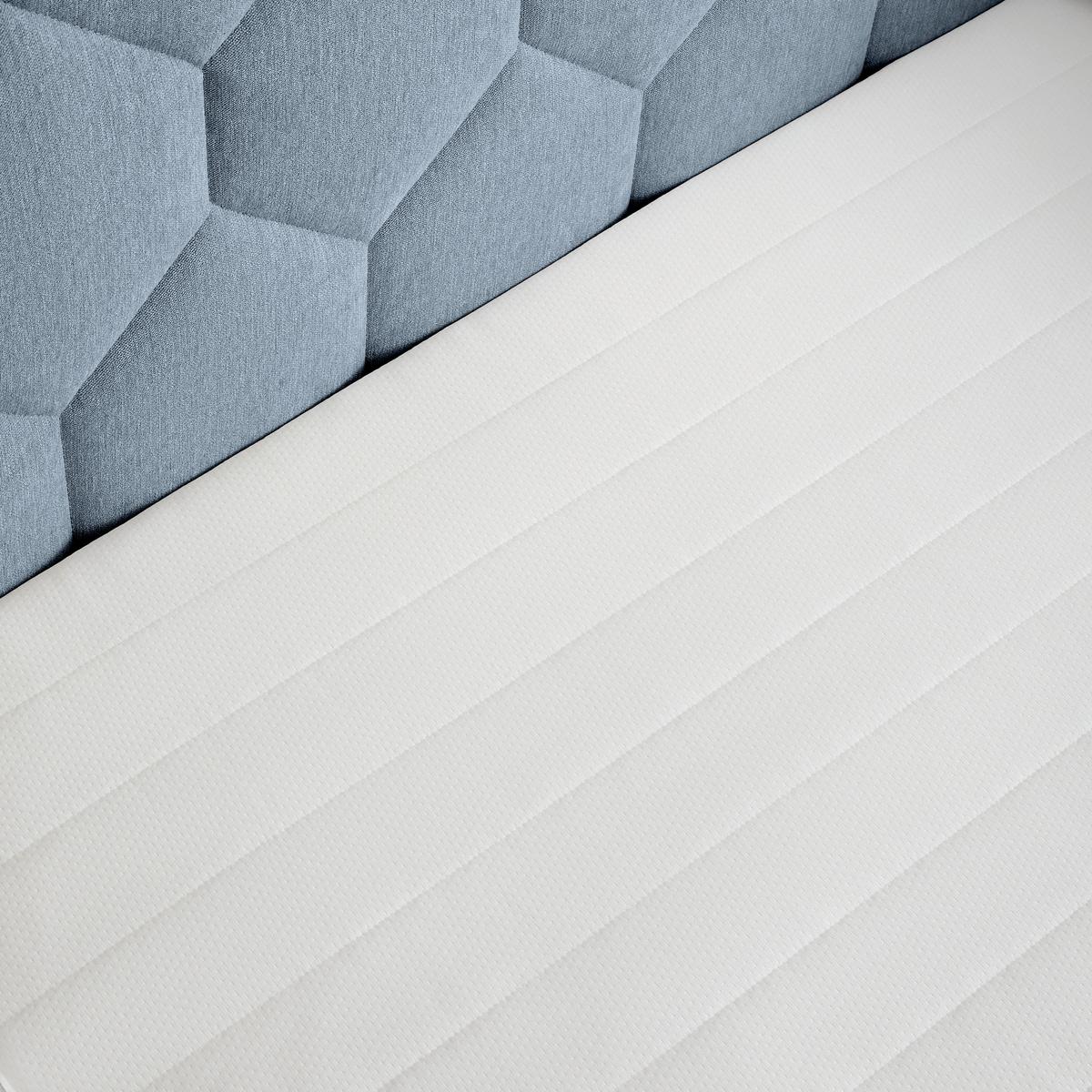 Box Krevet Maya D - crna/sivoplava, Konvencionalno, drvni materijal/drvo (200/220cm) - Based