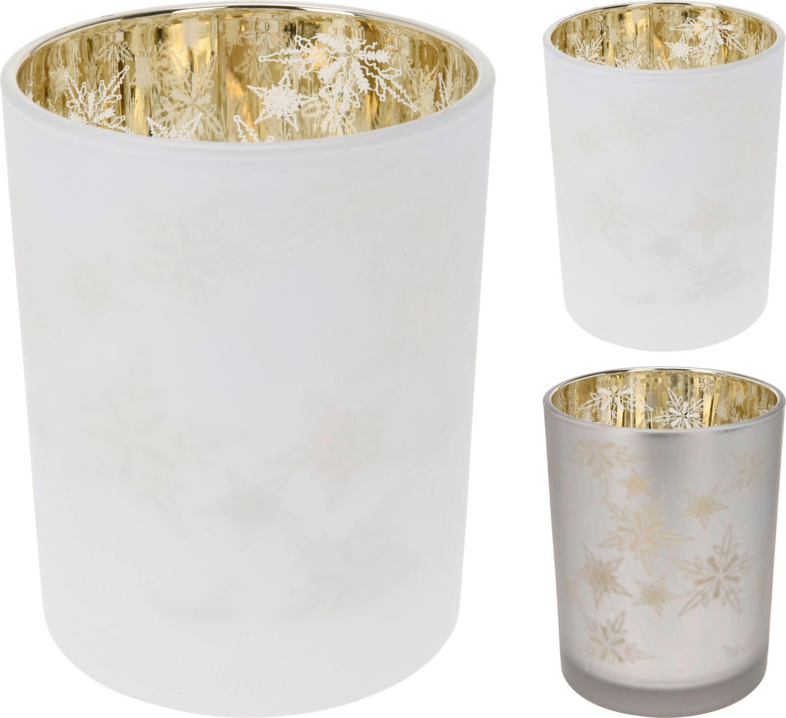 Üveg Teamécsestartó Joy Light - üveg (10/13cm)
