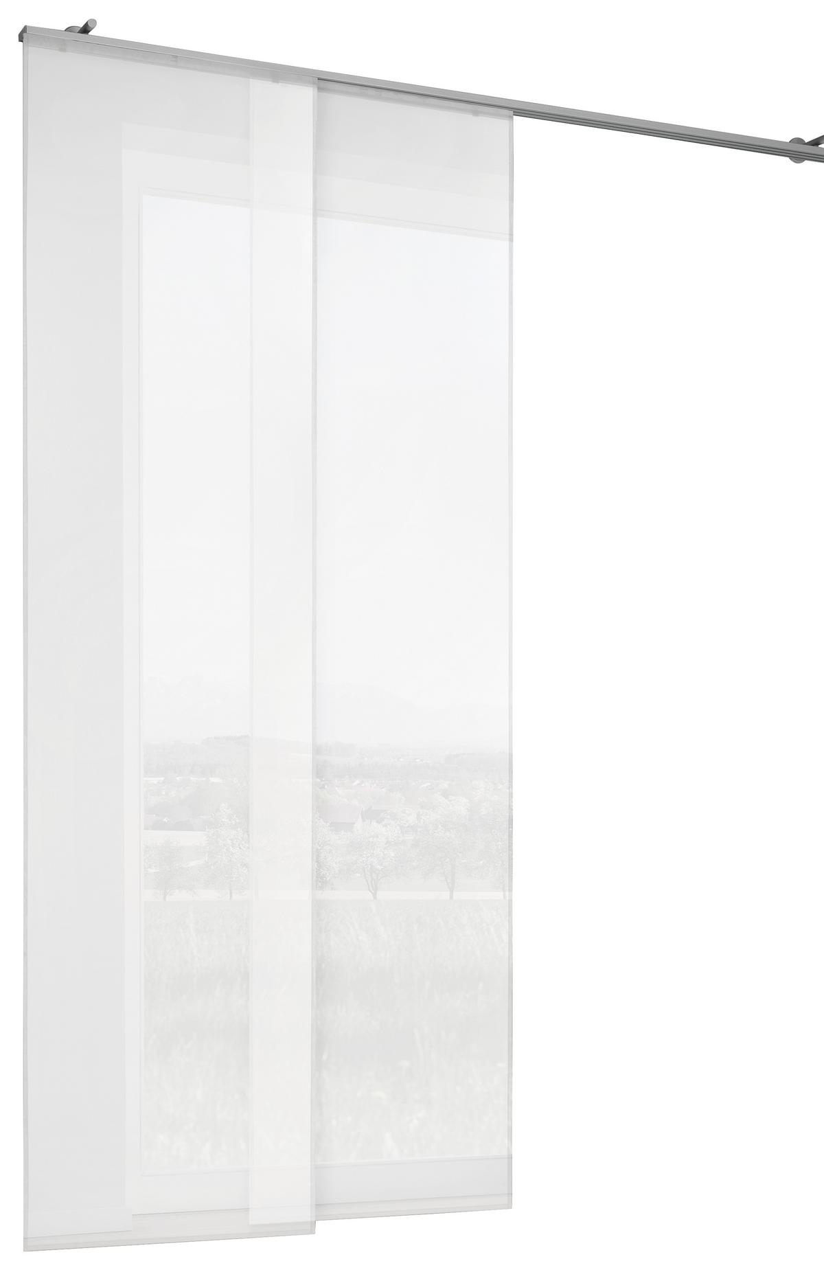 ZASŁONA PANELOWA SAMOA -BEST- - biały, Basics, tkanina (60/245cm) - Boxxx