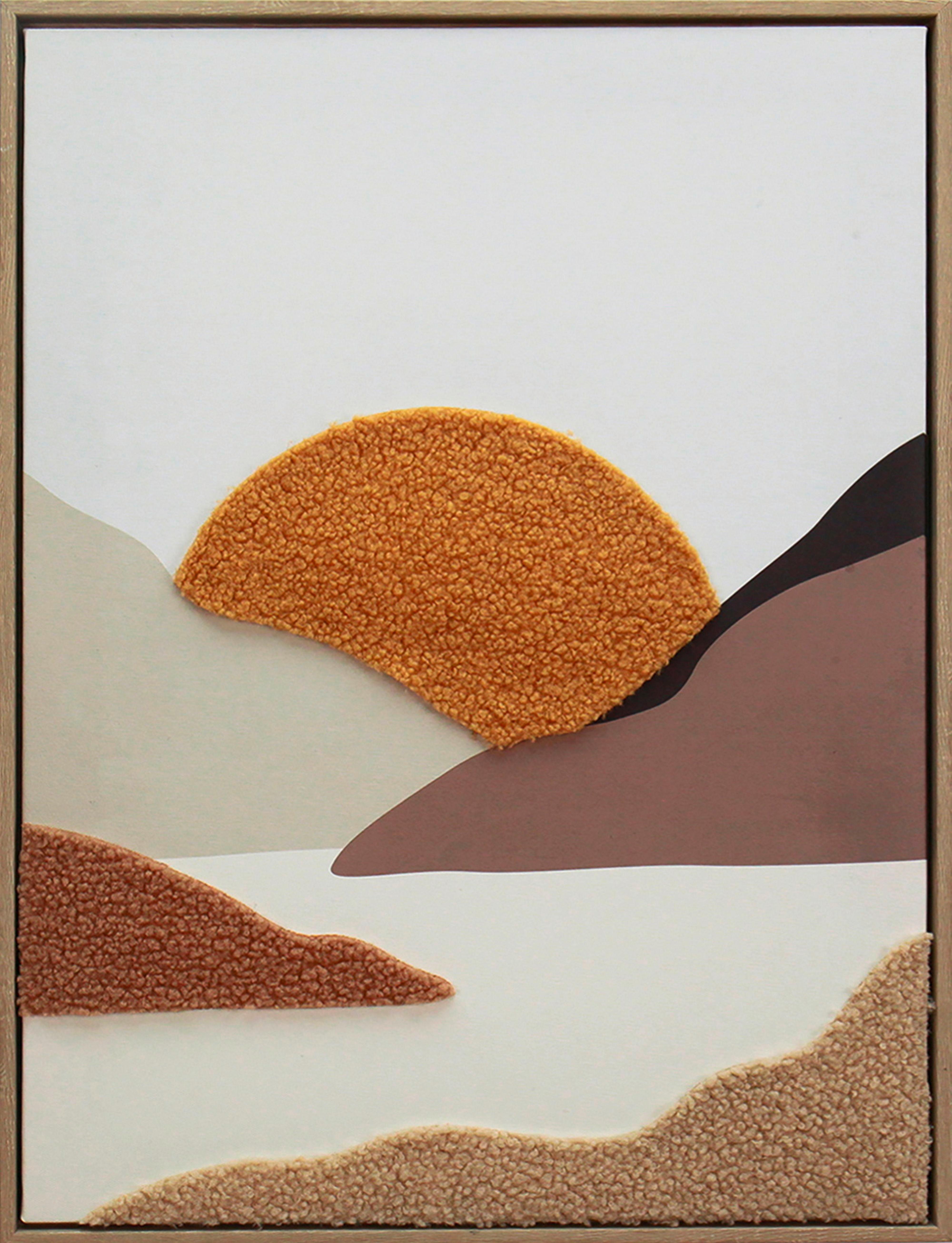 Keilrahmenbild Mike in Multicolor ca. 45x60x2,3cm - Beige/Schwarz, MODERN, Holzwerkstoff/Kunststoff (45/60/2,3cm) - Mömax