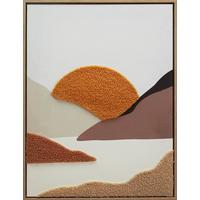 Keilrahmenbild Mike in Multicolor ca. 45x60x2,3cm - Beige/Schwarz, MODERN, Holzwerkstoff/Kunststoff (45/60/2,3cm) - Mömax