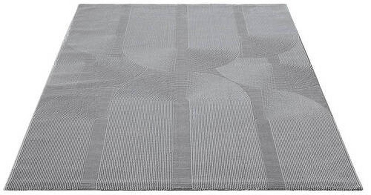 Webteppich Lima Grau ca. 200x290cm - Grau, KONVENTIONELL, Textil (200/290cm) - Novel
