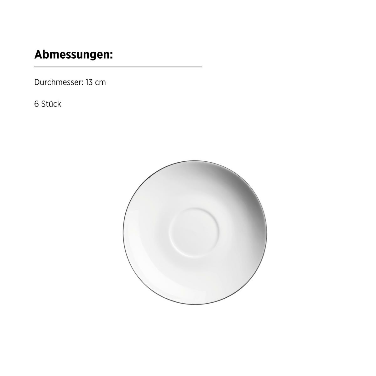 TASSENSET 935573 FELISE TASSENSET - Weiss, Basics, Keramik - Mäser